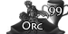 Orc Level 99 Trophy